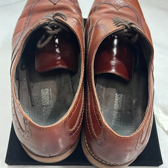 Stacy Adams Wingtip Oxford Dress Shoes Brown Leather Brogue 11M main image 7